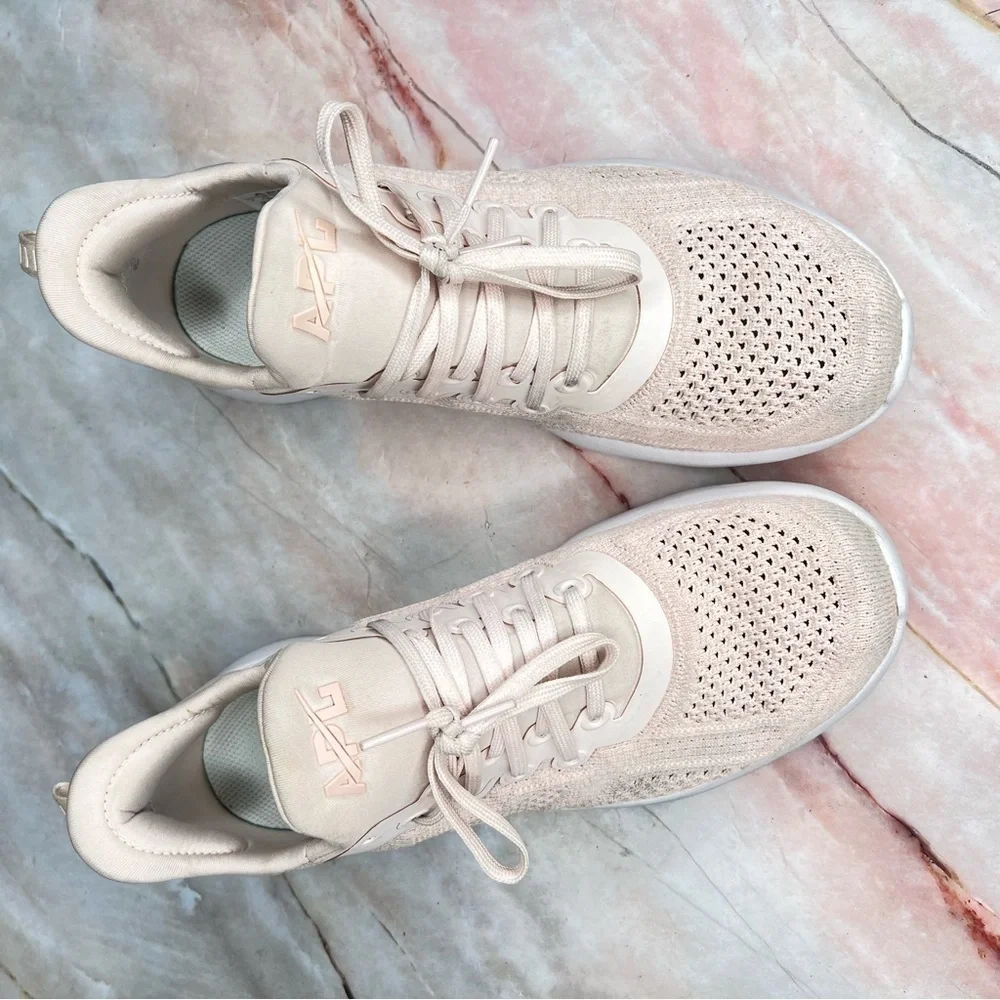 APL Techloom Tracer Nude Rose Dust Sneakers Shoes 8